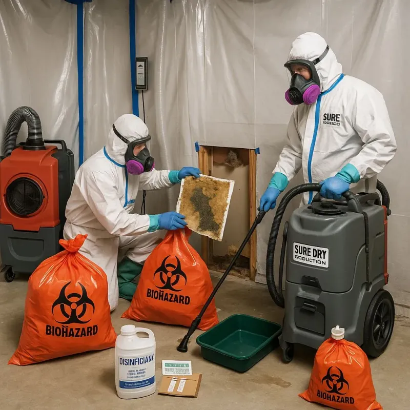 Contaminated Water Handling Protocols process in Clinton, MI